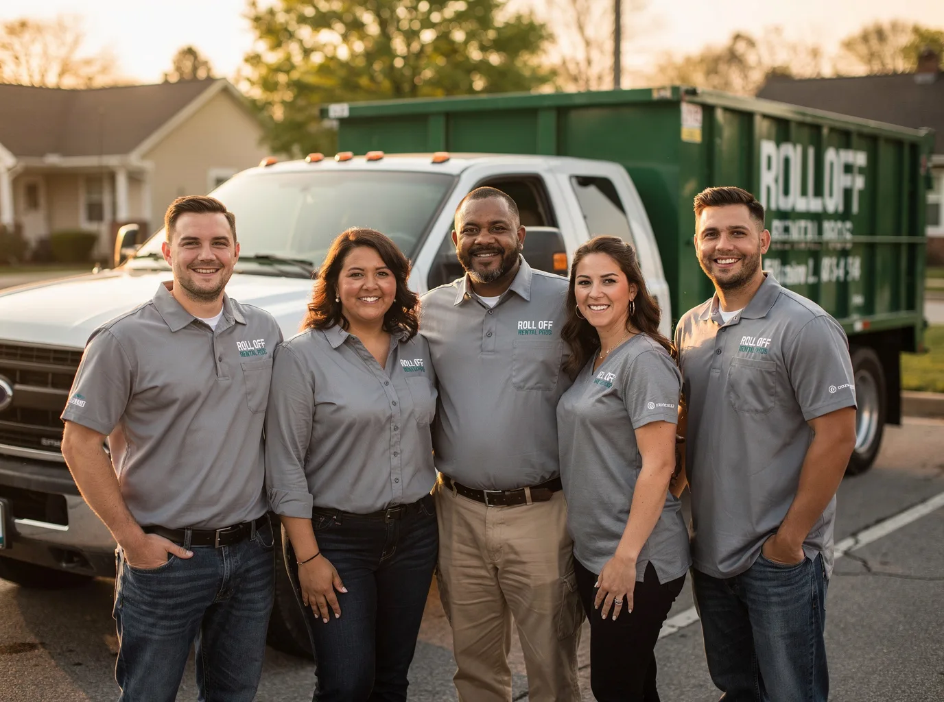 Roll Off Dumpster Rental company in Center Cross, VA